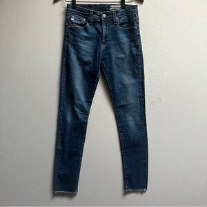 Ag Aged Adriano Goldschmied Farrah Skinny Ankle Denim Jeans Sz 26